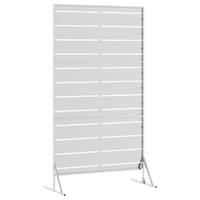 VidaXL Privacyscherm grijs 100 x 50 x 180 cm staal - thumbnail