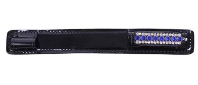 QHP Bernice sporenbeschermers zwart/blauw