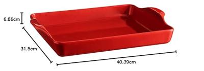 Emile Henry Broodbakvorm voor Focaccia - Grand Cru