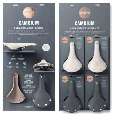 BROOKS Cambium saddles display - display only
