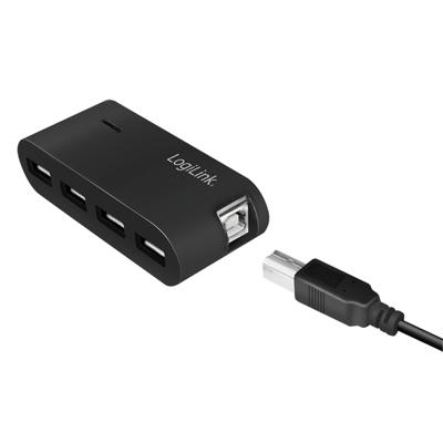 LogiLink UA0085 UA0085 USB-hub 4 poorten USB-A USB 2.0 480 MBit/s Zwart LogiLink UA0085 UA0085 USB-hub 4 poorten USB-A USB 2.0 480 MBit/s Zwart