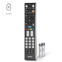 Hama Universele Afstandsbediening Philips TV IR Lerend + Lichtgevende Toetsen Zwart - thumbnail