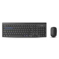Rapoo 8100M Multi-mode Wireless Desktop Set Toetsenbord Zwart - thumbnail