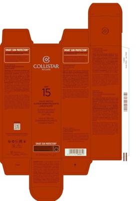 Collistar Supertanning Dry Oil SPF15 200ml Zonbescherming