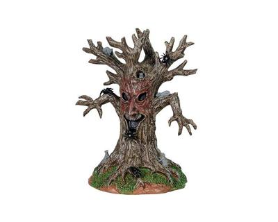 Lemax evil spooky tree tafereel Spooky Town 2024