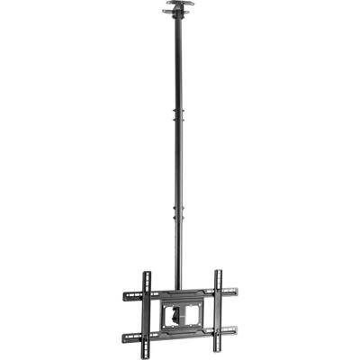 SpeaKa Professional SP-TVCM-540 TV-plafondbeugel In hoogte verstelbaar 94,0 cm (37) - 203,2 cm (80) Kantelbaar, Zwenkbaar