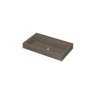 INK Momento Wastafel Quartz Zonder Kraangat - 800x450x90 mm - Quartz Beton - thumbnail