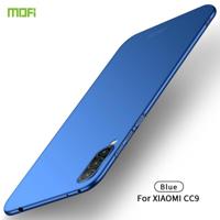 MOFI Frosted PC ultradun hard case voor Xiaomi CC9 (blauw) - thumbnail