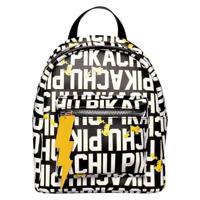 Pokemon - Pikachu Lettering Mini Backpack - Zwart - thumbnail