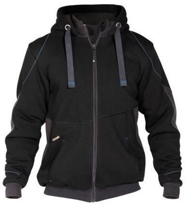 DASSY sweatshirt jas pulse nachtblauw/antraciet m