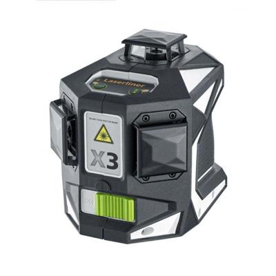 Laserliner X3-Laser Pro | Kruislijnlaser | Set | Incl. VarioStand 300 cm Laserliner X3-Laser Pro | Kruislijnlaser | Set | Incl. VarioStand 300 cm