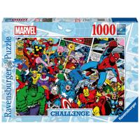 Ravensburger - challenge puzzel marvel superhelden 1000st. - thumbnail