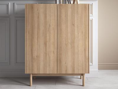 Kast BOUKO 2 deuren riviera eik Kast BOUKO 2 deuren riviera eik