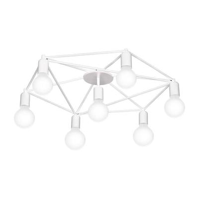 Eglo Plafondlamp Staiti 7-lichts 76cm wit 97896
