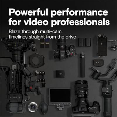 Crucial 2 TB Externe SSD harde schijf USB-A 3.2 Gen 2 Zwart CT2000X10PROSSD9