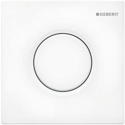 Geberit Sigma 01 urinoir bedieningsplaat pneumatisch Wit Geberit Sigma 01 urinoir bedieningsplaat pneumatisch Wit