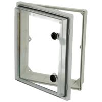 Fibox PW 292409 T Zichtvenster Deksel transparant, Dubbele baard, UV-bestendig (l x b x h) 88 x 244 x 291 mm Polycarbonaat Grijs 1 stuk(s) - thumbnail