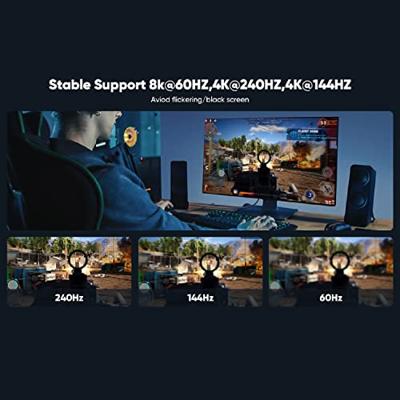 Ultra High speed HDMI kabel met Ethernet &apos;8K series&apos;, 1 meter