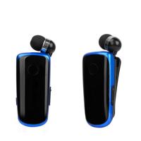 K39 Wireless Bluetooth Headset CSR DSP chip In-Ear Vibrating Alert Wear Clip Hands Free Earphone (Blue) - thumbnail