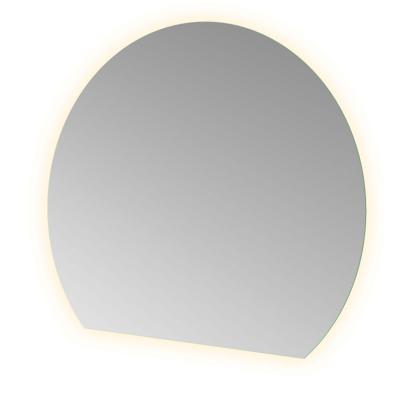Hotbath &More Mirrors Spiegel Sunset Incl Direct & Indirect Led - Spiegelverwarming - Color Changing - Dimbaar - Dottless - met Afstandsbediening LED Badkamerspiegel - Rond - 140 cm