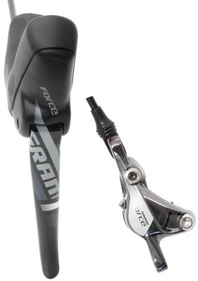 SRAM scheibenbremse "force 22 / force cx1" disc br. for.22/cx1 hydr.2-sp left 950mm SRAM scheibenbremse "force 22 / force cx1" disc br. for.22/cx1 hydr.2-sp left 950mm