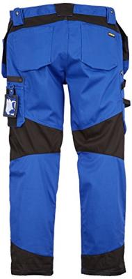 Blåkläder Werkbroek met spijkerzakken 15551860 | Korenblauw/Zwart | Maat C156 - 7330509589878