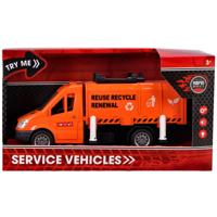 Rapid Wheels Vuilniswagen Met Licht En Geluid En Frictie - thumbnail