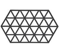 Zone - Triangles - Onderzetter zwart groot - thumbnail