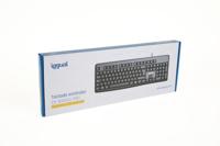 Toetsenbord iggual CK-BASIC2-105T Qwerty Spaans - thumbnail