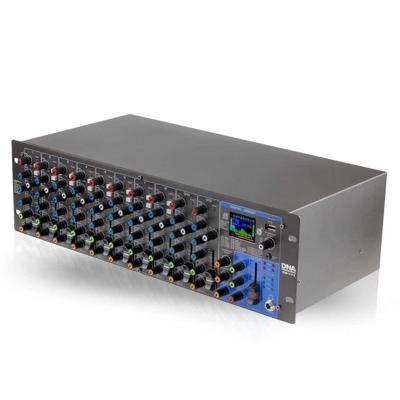 DNA Professional RM12 FX - analoge mengtafel met Bluetooth, DSP, EQ, MP3, fantoomvoeding en 12 kanalen