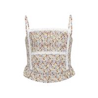 Frankie & Liberty Zomer top meisjes - multi - bloemenprint - Sterre - thumbnail