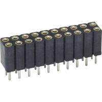 econ connect Female header (precisie) Aantal rijen: 2 Aantal polen per rij: 10 MP70D20 1 stuk(s) - thumbnail