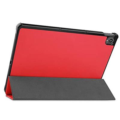 3-Vouw sleepcover hoes - Lenovo Tab P11 / P11 Plus - Rood