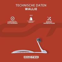 CONTEC fiets-wandhouder "wallie" ct storage hook wallmount, frontwheel - thumbnail