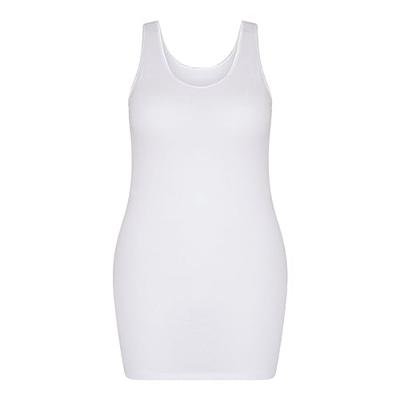 Dames Comfort XL hemd - Grote maten - Dames singlet - wit, zwart - 58 - 58 - 58 - 58 - 58 - 58 - 58 - 58