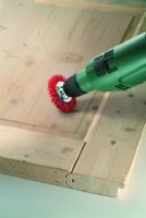 Bosch Accessoires Schijfborstels voor boormachines - nylondraad met korund schuurmiddel K80, 75 mm - 2609256535 - thumbnail