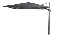 Platinum | Zweefparasol Challenger T² Glow 300 x 300 cm | Antraciet - thumbnail