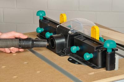 Wolfcraft Parallelle freesaanslag | Voor machinetafels MASTER cut | 1 stuk - 6901000 Wolfcraft Parallelle freesaanslag | Voor machinetafels MASTER cut | 1 stuk - 6901000