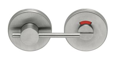 WC garnituur PL rvs mat Miva noodontgr. WC 8mm r/w/g