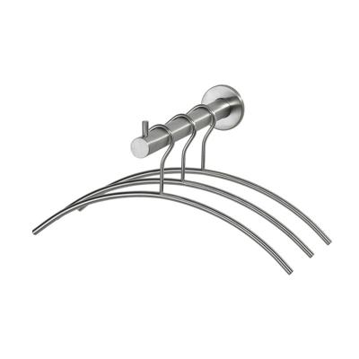 Intersteel Garderobe steun rvs geborsteld