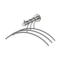 Intersteel Garderobe steun rvs geborsteld - thumbnail