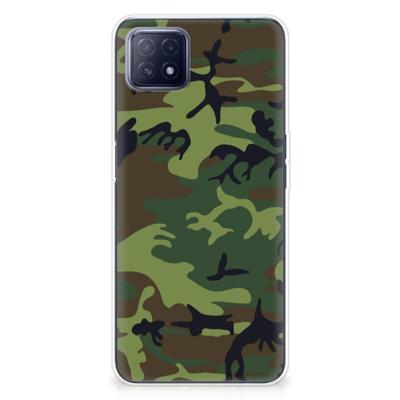 OPPO A53 5G | OPPO A73 5G | TPU bumper | Army Dark