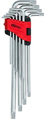 KS Tools 151.4500 RIBE Haakse schroevendraaierset 4 mm, 5 mm, 6 mm, 8 mm, 10 mm, 12 mm, 14 mm, 16 mm, 18 mm 9-delig