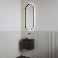 Fonteinset | BWS Leto | Mat Zwart | Waskom Cappuccino - thumbnail