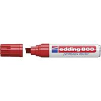 Edding Permanentmarker 4-800-1-1002 Permanent marker Rood Watervast: Ja - thumbnail