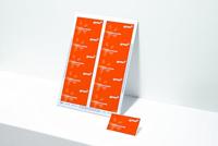Avery-Zweckform L4727-20 Insteekplaatje naamplaatje 90 mm x 54 mm Wit - thumbnail