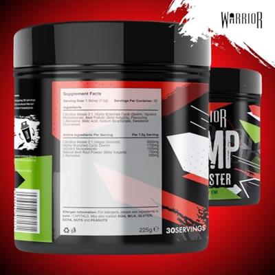 Warrior Pump Strawberry Kiwi (225 g)