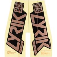 ROCKSHOX Decal set rs lyrik ult. copper - thumbnail
