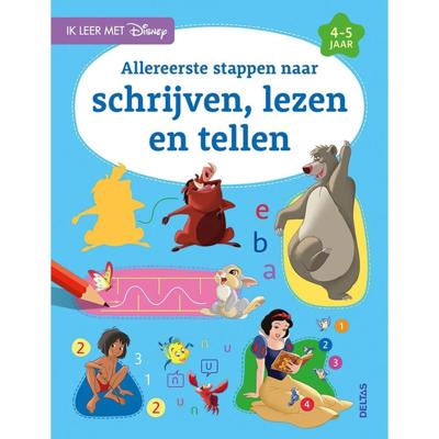 Deltas Disney ik leer met - schrijven, lezen en tellen (4-5 j.) Deltas Disney ik leer met - schrijven, lezen en tellen (4-5 j.)