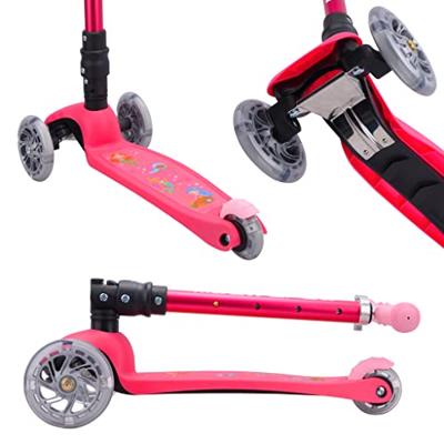 BOLDCUBE teeny fold driewielstep - zeemeermin roze